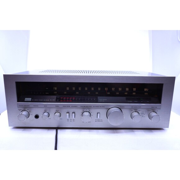 Vintage Sansui R-70 65W Stereo Hi-Fi-Receiver Tested Working Audio Equipment - Picture 1 of 10